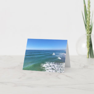 Huntington Beach, California Thank You Card