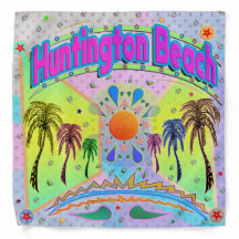 Huntington Beach Calm Desire Bandanna