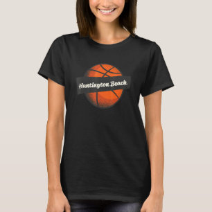 Huntington Beach Hometown Basketball Player Sports T-Shirt