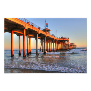 Huntington Beach Pier Photo Print