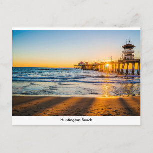 Huntington Beach Pier Postcard