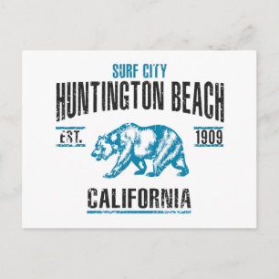 Huntington Beach Postcard