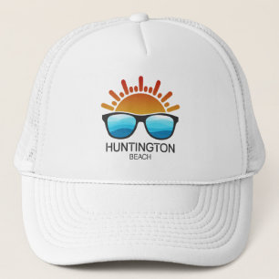 Huntington Beach South Carolina Sunglasses Trucker Hat