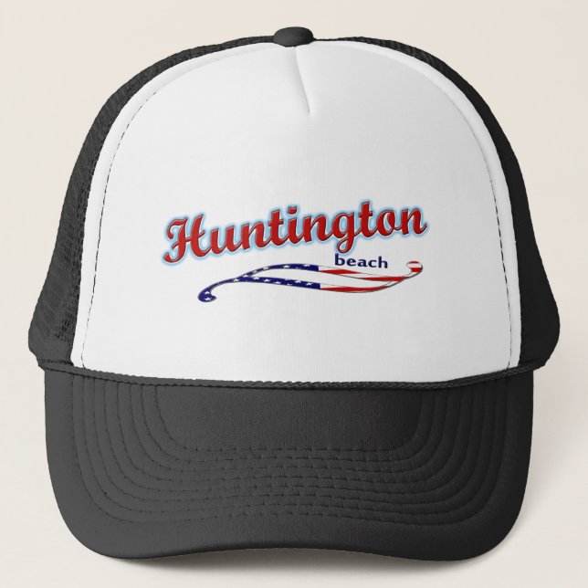 Huntington beach Trucker Hat (Front)