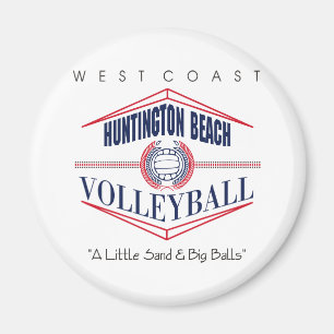 Huntington Beach Volleyball Gift Magnet