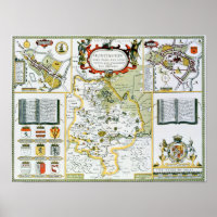 Huntington, engraved by Jodocus Hondius