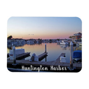 Huntington Harbour Sunset Magnet