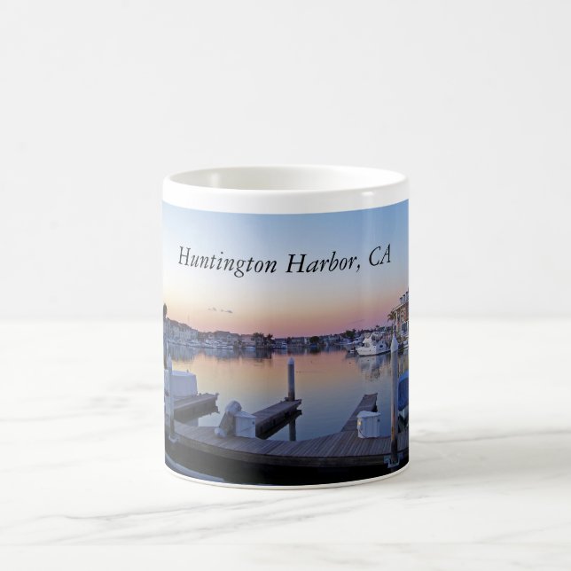 Huntington Harbour Sunset Mug (Center)