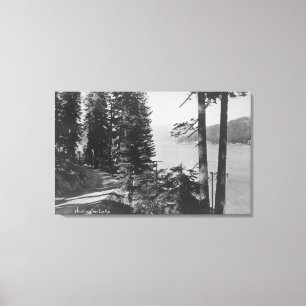 Huntington Lake, California View from Road Canvas Print