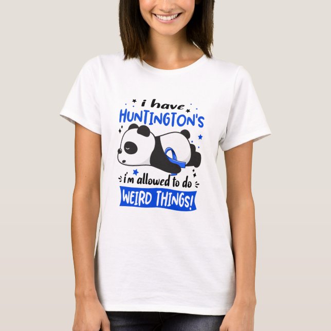 Huntington's Awareness Month Ribbon Gifts T-Shirt (Front)