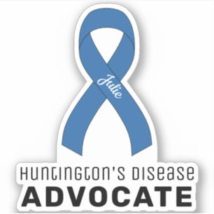 Huntington's Disease Advocate Vinyl Sticker