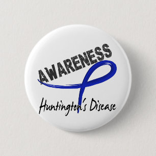 Huntington's Disease Awareness 3 6 Cm Round Badge