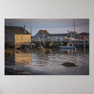 Hunts Point, Nova Scotia, Canada HDR Poster
