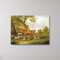 Huntsman and Hounds, 1809 (oil on canvas)