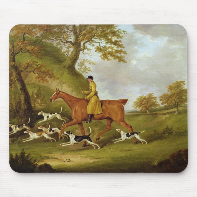 Huntsman and Hounds, 1809 (oil on canvas) Mouse Mat (Front)