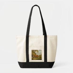 Huntsman and Hounds, 1809 (oil on canvas) Tote Bag