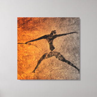 Huntsman of Lascaux Canvas Print