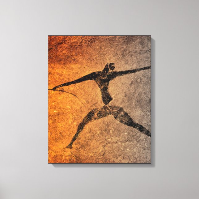 Huntsman of Lascaux Canvas Print (Front)