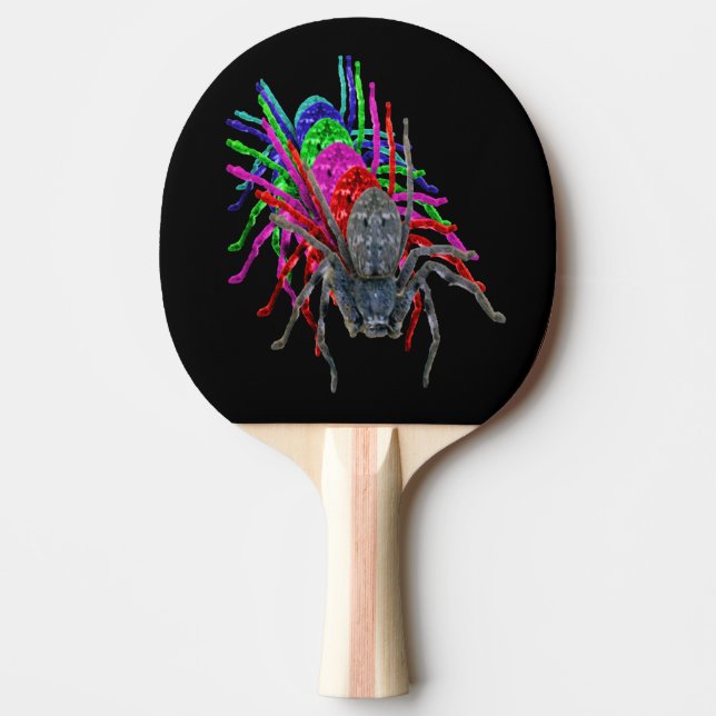 Huntsman Spider In Six Colours, Ping Pong Paddle (Front)