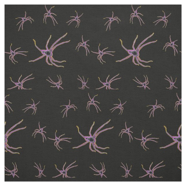 Huntsman Spider Pattern, Fabric (Swatch)