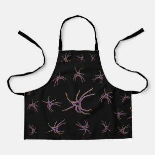 Huntsmans Spider Dot Art, Kids Full Print Apron