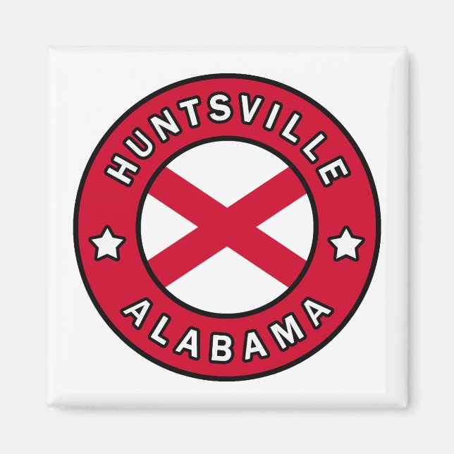 Huntsville Alabama Magnet (Front)
