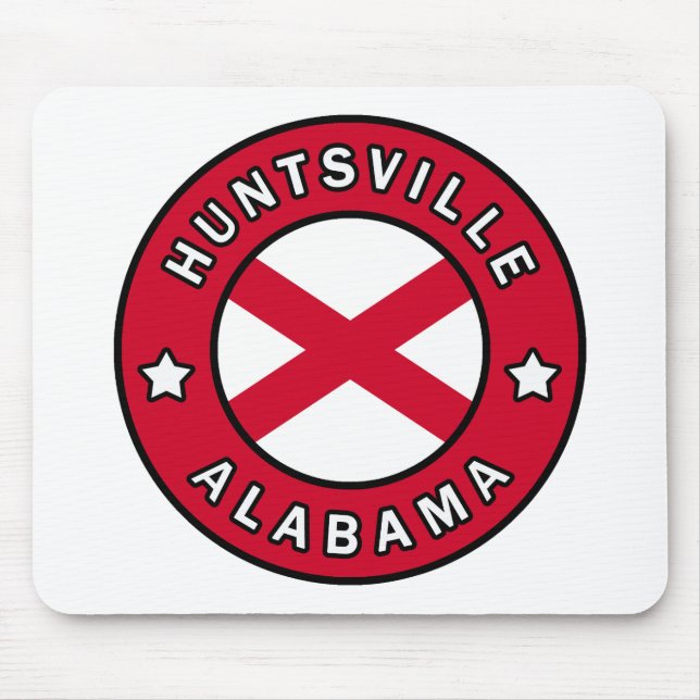 Huntsville Alabama Mouse Mat (Front)