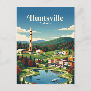 Huntsville Alabama Postcard