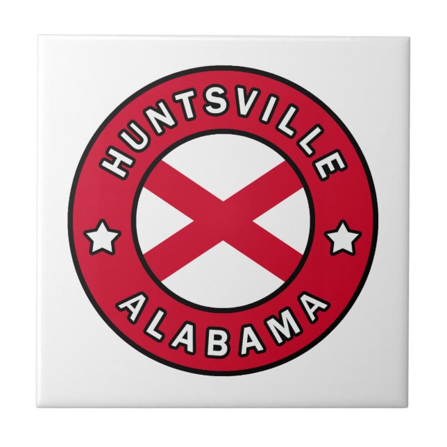 Huntsville Alabama Tile (Front)