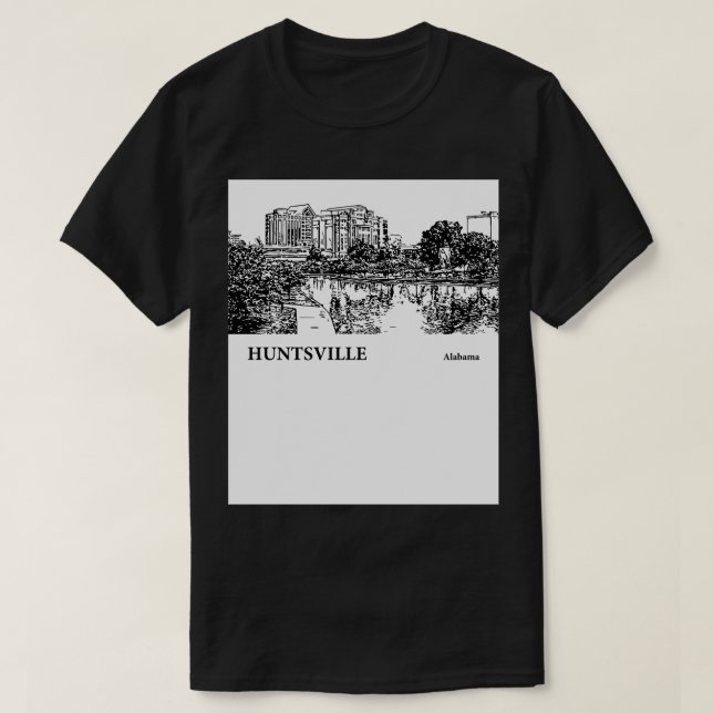 Huntsville Alabama TShirt 1 (Design Front)