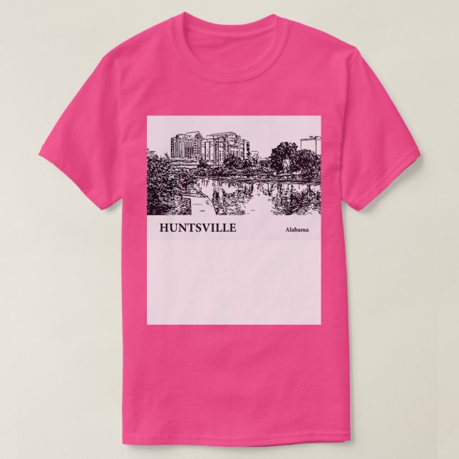 Huntsville Alabama TShirt 4 (Design Front)