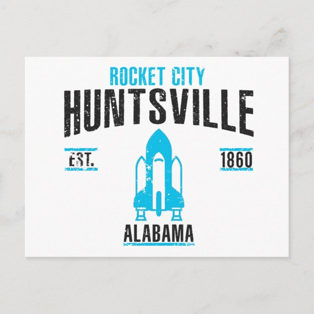 Huntsville Postcard (Front)