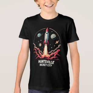 Huntsville Rocket City Space Adventure Tri-Blend Shirt