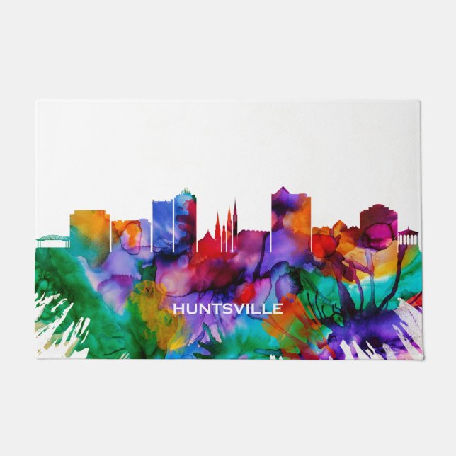 Huntsville Skyline Doormat (Front)