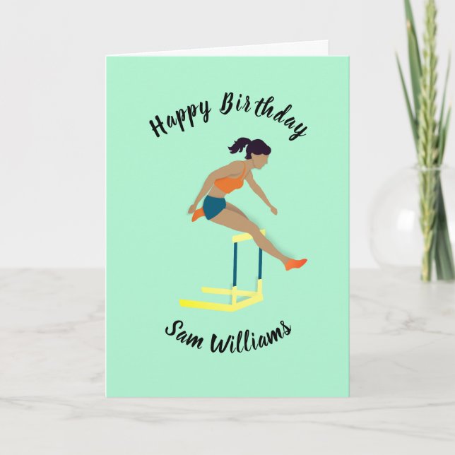 Hurdles Card (Front)