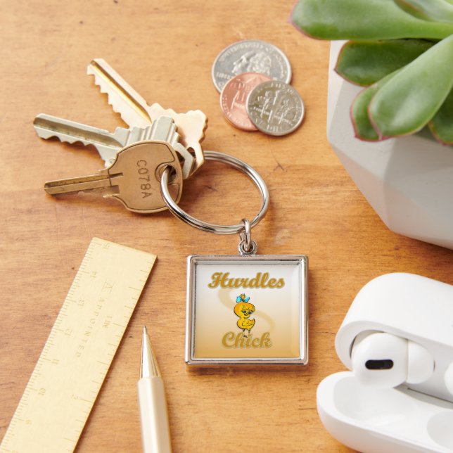 Hurdles Chick Key Ring (Desk)