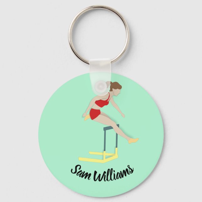 Hurdles Key Ring (Front)