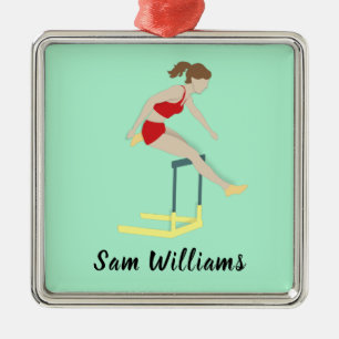 Hurdles Metal Tree Decoration