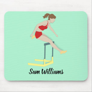 Hurdles Mouse Mat