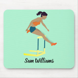 Hurdles Mouse Mat