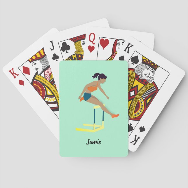 Hurdles Playing Cards (Back)