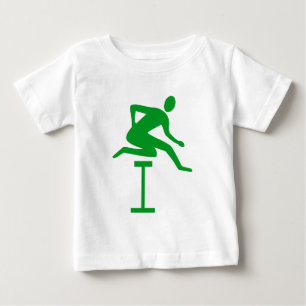 Hurdling - Grass Green Baby T-Shirt
