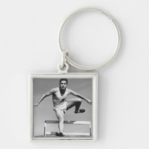 Hurdling Key Ring