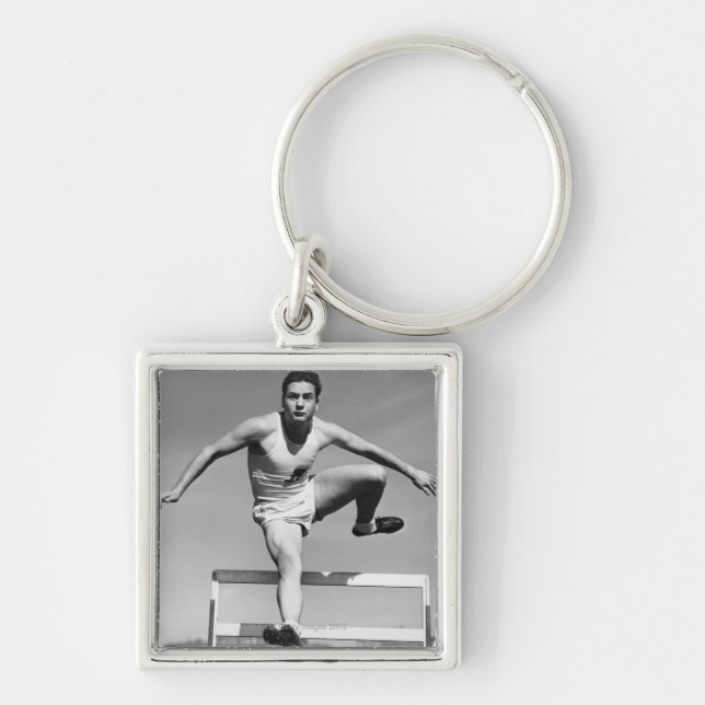 Hurdling Key Ring (Front)