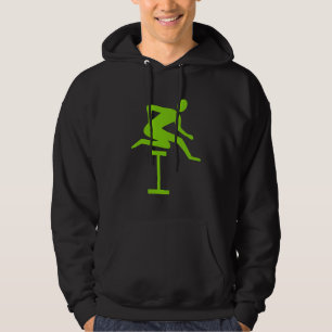 Hurdling - Martian Green Hoodie