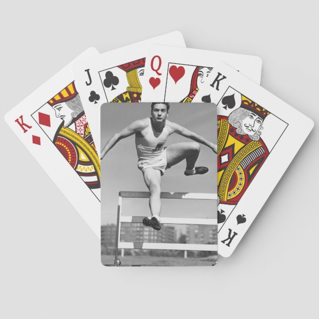 Hurdling Playing Cards (Back)
