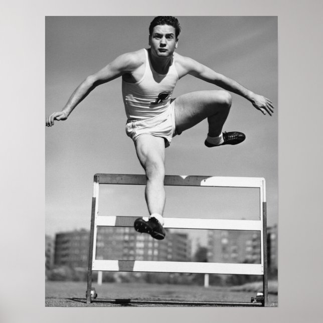 Hurdling Poster (Front)