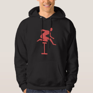 Hurdling - Tropical Pink Hoodie