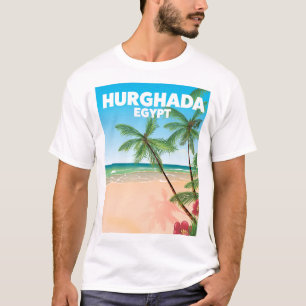 Hurghada Egypt travel poster T-Shirt