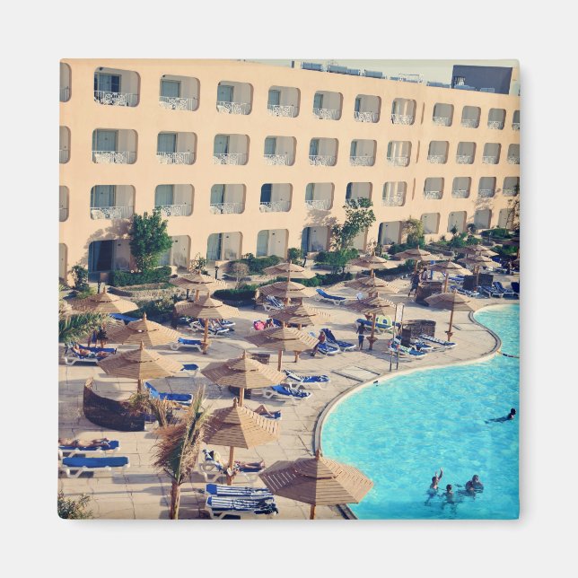Hurghada hotel resort magnet (Front)